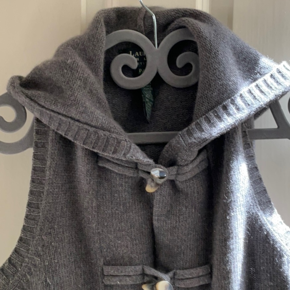 Lauren Hooded Sweater Vest